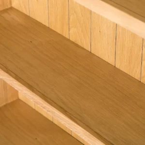 Surrey Oak Large Bookcase - Gambar 5