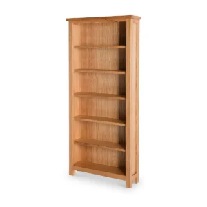 London Oak Large Bookcase - Gambar 4