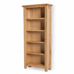 London Oak Slim Bookcase - Gambar 4